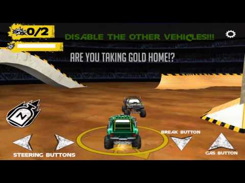 Monster Trucks Arena Battle Video