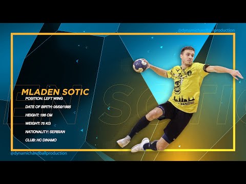 Mladen Sotic - Left Wing - HC Dinamo - Highlights - Handball - Season 2020/21 - CV