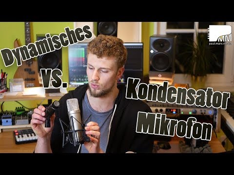 Dynamisches vs. Kondensatormikrofon | Wie klingt welches Studio Mikrofon?