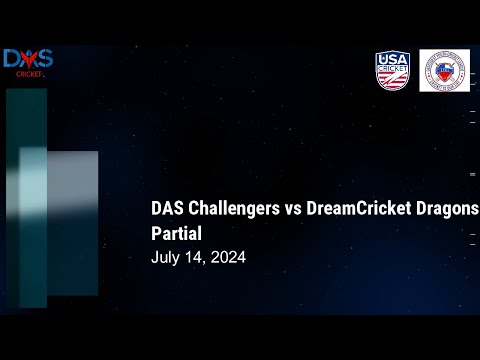 EYCL 2024 U13:  DAS Challengers vs DreamCricket Dragons,  July 15, 2024  (Partial)