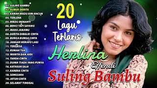 Download lagu 20 LAGU TERLARIS HERLINA EFFENDI - Suling Bambu, Gubuk Derita, Terlena mp3