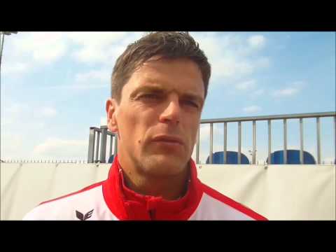 FSV Net-TV I Trainer Torsten Ziegner nach dem Sieg gegen die TSG Neustrelitz