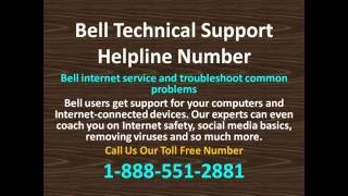 Bell Canada tech support number| customer service helpline phone number 1-888-551-2881