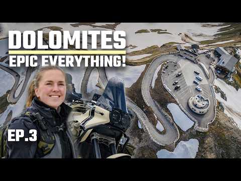 EPIC ROADS, EPIC EVERYTHING - The GROSSGLOCKNER Austria - DOLOMITES Italy motorcycle trip (S5-EP3)