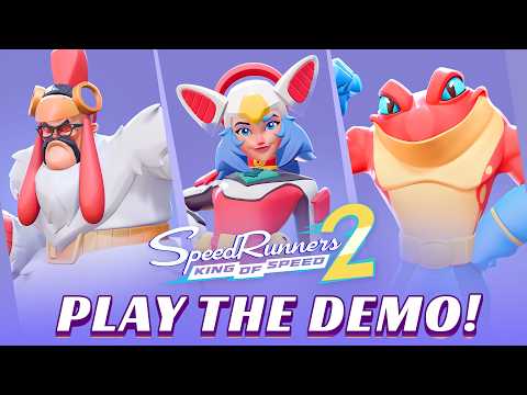 SpeedRunners 2: Official Gameplay Trailer 🎮 Demo Out Now