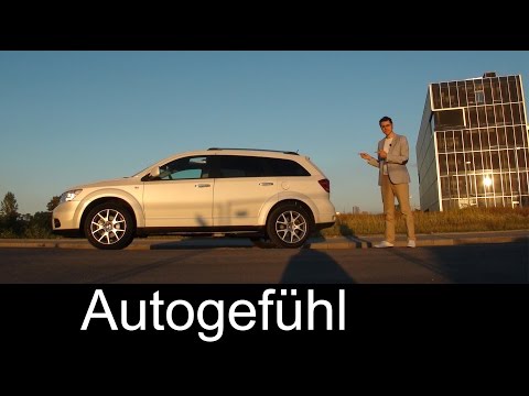 Fiat Freemont Dodge Journey JC MPV test drive review - Autogefühl
