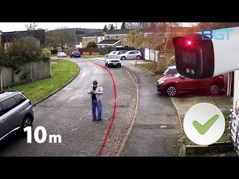 DAHUA TiOC IPC HFW3849T1 AS PV Active Deterrent Range Test