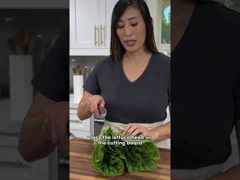 How to Cut Romaine Lettuce!