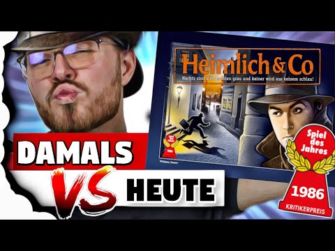 Spiel des Jahres 1986 - Was taugt HEIMLICH & CO heute noch?