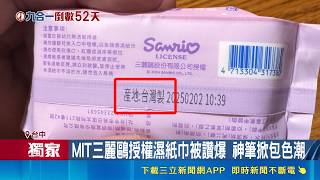 綠參選人選舉小物太吸睛！MIT三麗鷗濕紙巾被讚爆 還有洋流風車吹包色潮｜三立財經iNEWS