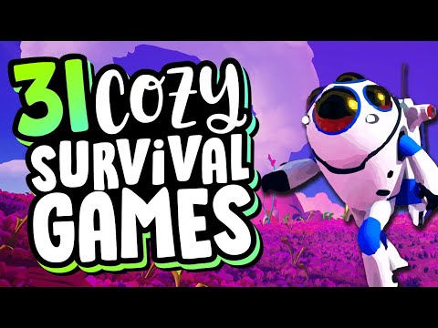 31 Best COZY SURVIVAL GAMES (PC & Console)