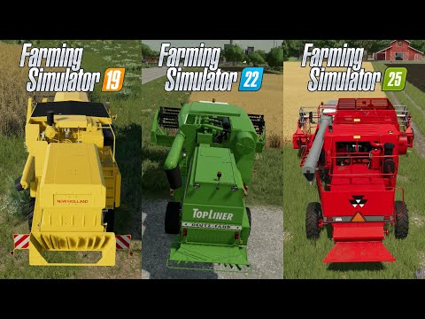 Farming Simulator 25 vs FS22 vs FS19
