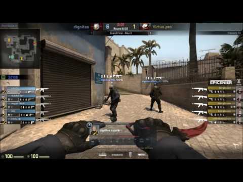 Virtus.pro vs Dignitas [Epicenter] cajunb POV - Mirage