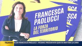 TELE2000  intervista a FRANCESCA PAOLUCCI candidata I Marchigiani con Acquaroli