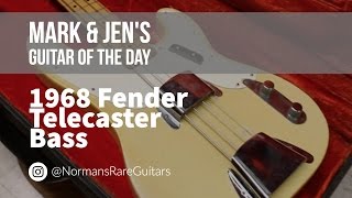 Video thumbnail for 1968 Fender Telecaster Bass | Guitar of the Day by Normans Rare Guitars