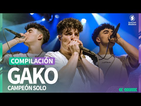 Gako - Campeón de España | Recopilación | XV. Spanish Beatbox Battle
