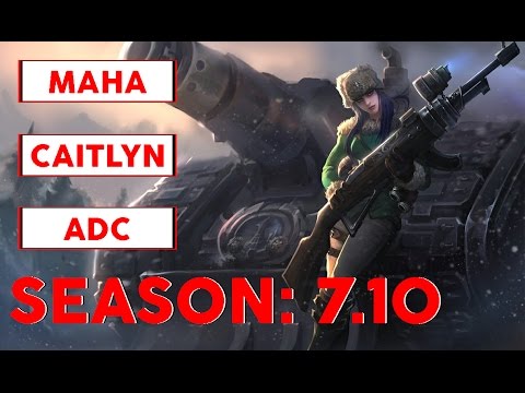 MVP Maha Play Caitlyn ADC Challenger Korean Pro Replay