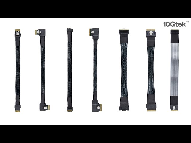Vídeo relacionado con Buhdjfnke Cable de Datos de Destino para ArnéS de ConexióN de Alta Velocidad Interno de Servidor Mini SAS 8087 una Slim SAS 8654 4I