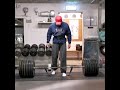 Deadlift 3 reps on 230kg with 50kg elastic band