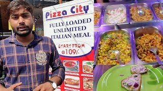 Unlimited Fully loaded unlimited Italian meal in Pizza City @ 109* Rs. | Jaipur Vlog Jaipuriya vlogs