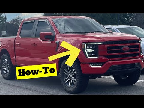 2021 F150 Alpharex NOVA Headlight Install (HOW-TO)