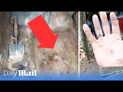 Ukraine shells force lone Russian soldier to retreat into dugout as 30 of his comrades are wiped out