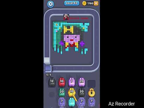 Pixel Flow Level 43 Walkthrough