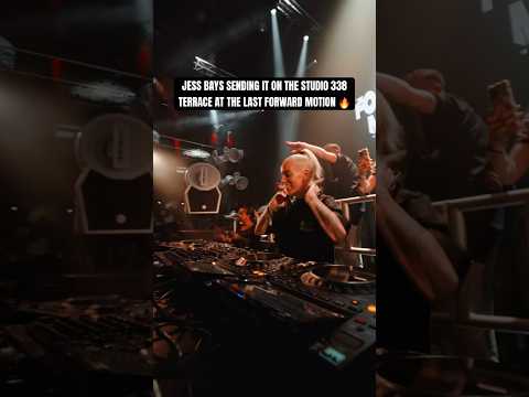 Jess Bays dropping heaters on the Studio 338 Terrace 🤩🔥 #housemusic #deephouse