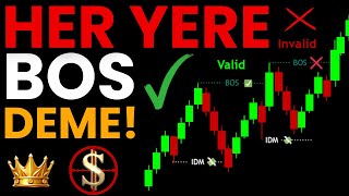 GERÇEK BOS !!! SMC - ICT / Break Of Structure Nedir ? (MSS - MSB - CHO