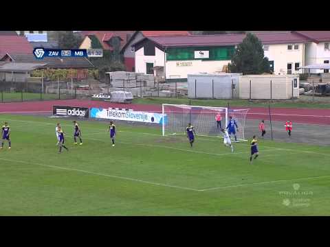 15. krog : Zavrč - Maribor 0:1, Prva Liga Telekom Slovenije 2014/15