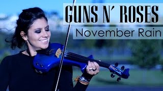 NOVEMBER RAIN (Guns N&#39; Roses) 💿 en VIOLIN ELECTRICO!! (Con SOLOS)