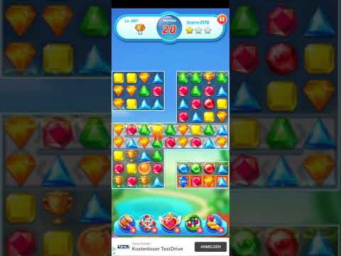 Jewel Crush 💎 - Jewels & Gems Match 3 Legend 2020 Level 367 ⭐⭐ no Booster 👑 Android Gameplay ✅