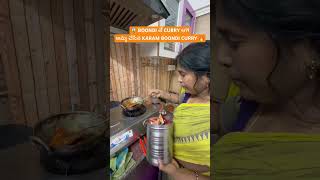 🔥 మా అమ్మ చేతి Karam Boondi Curry😋| కారం బూంది కూర😍|Easy & Tasty🤌🏻Guidance by my husband☺️