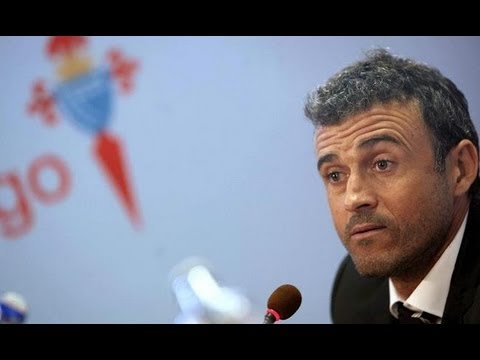 Luis Enrique's presentation at Celta de Vigo and press conference