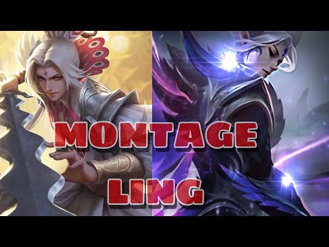 MONTAGE LING!! | Night Shade & Lord Shen | #linggameplay #lingmontage #fasthand #mlbb #mobilegames