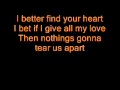 Drake-Find Your Love (Lyrics on screen)