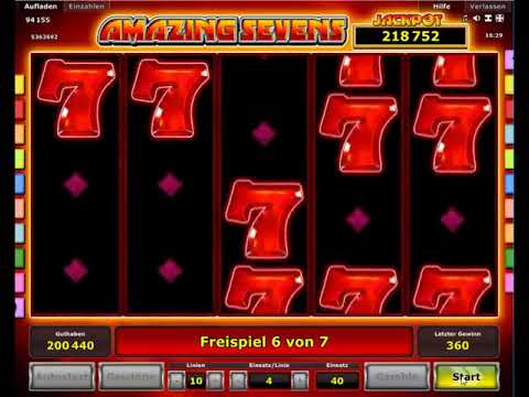 Amazing Sevens kostenlos spielen - Novomatic / Novoline