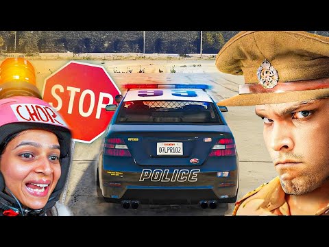 Police Vs Wife in GTA 5 🚨