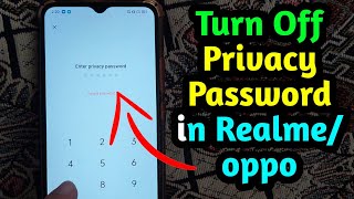 How to Reset Privacy Password in Realme and Oppo phone (2024)