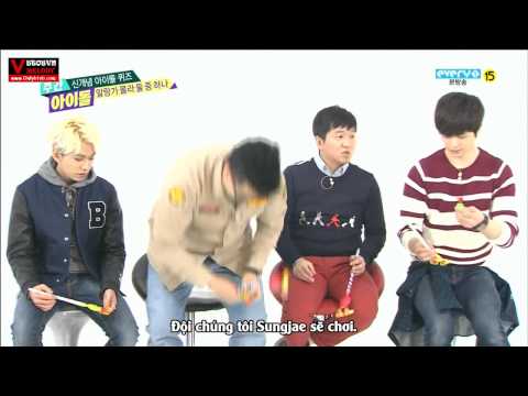 [Vietsub] 140122 Weekly Idol E131 -  Sungjae & Ilhoon CUT