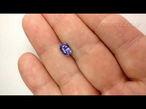 Color Change Sapphire Blue-Violet to Purple Cushion | 2.01cts | #15-1236