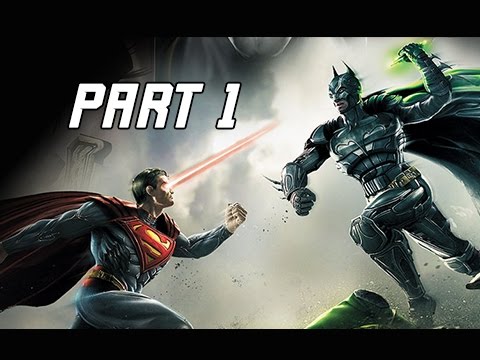 Injustice Gods Among Us Walkthrough Part 1 - Batman & Green Lantern (Let's Play Commentary)
