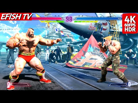 Zangief vs Guile (Hardest AI) - Street Fighter 6 | PS5 4K 60FPS