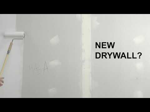Use Zinsser Drywall Primer Before Painting New Drywall