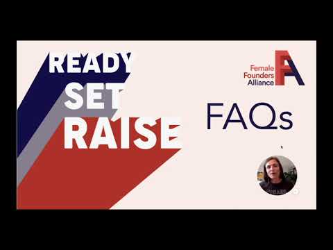 Ready Set Raise FAQs with Rohre Titcomb, COO, Female Founders Alliance