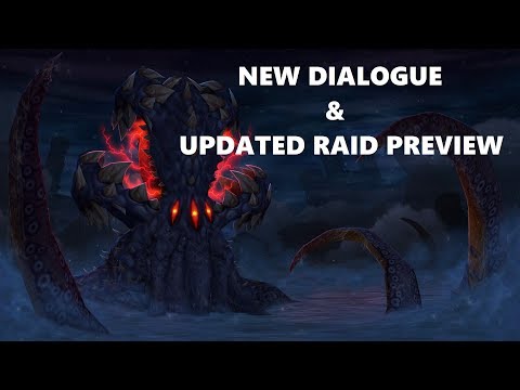 Ny'alotha Raid Preview & Dialogue From Wrathion, N'zoth & Azshara