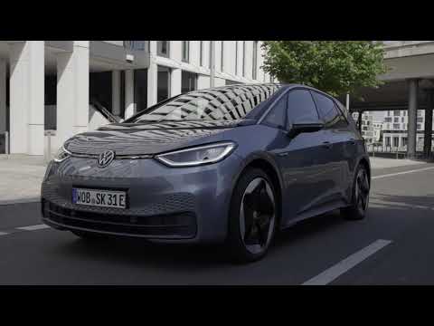 The new VW ID.3 in Grey Driving Video