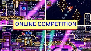 4 Players ONLINE Competition mode in Sonic Mania PLUS!