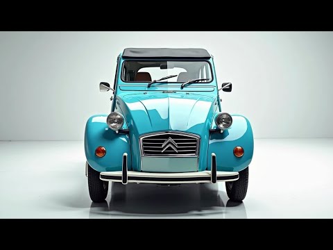Citroën 2CV 2026 – The Classic Icon Returns in Cyan