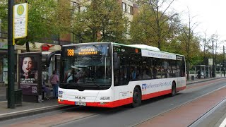 preview picture of video '[Sound] Bus MAN NL 283 (Wagennr. 2) der Bahnen der Stadt Monheim GmbH'